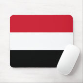 Tapis De Souris Drapeau du Yémen (Avec souris)