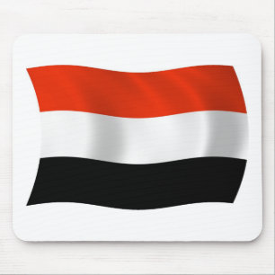 Tapis de souris Drapeau du Yémen