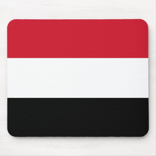 Tapis De Souris Drapeau du Yémen (Devant)