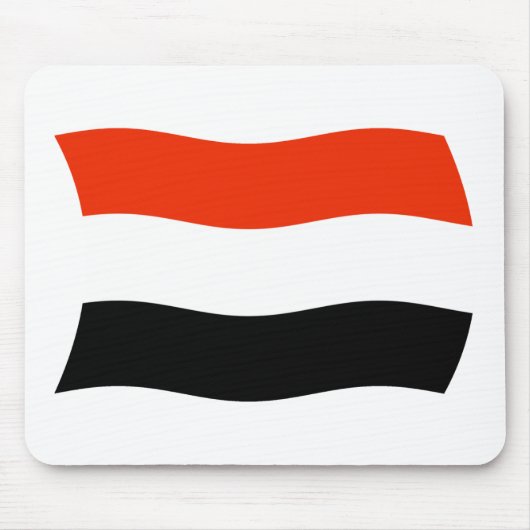 Tapis de souris Drapeau du Yémen (Devant)