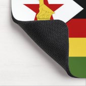 Tapis De Souris drapeau du Zimbabwe (Coin)