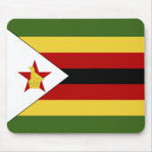 Tapis De Souris drapeau du Zimbabwe (Devant)