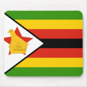 Tapis De Souris Drapeau du Zimbabwe (Devant)