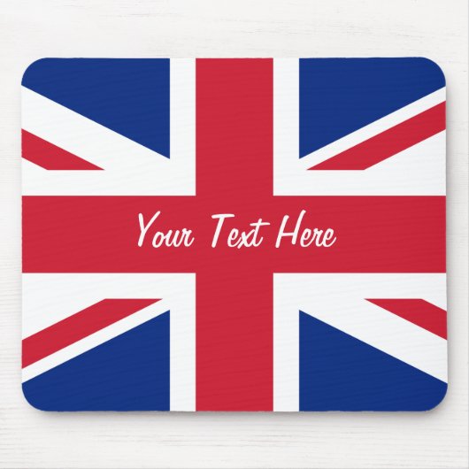 Tapis De Souris Drapeau d'Union Jack de coût bas de la (Devant)