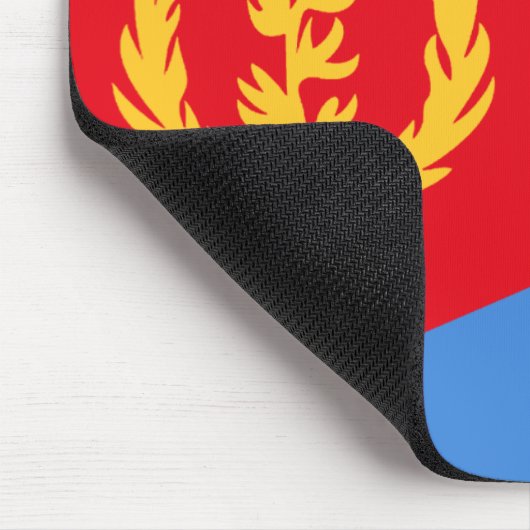 Tapis De Souris Drapeau Erythrée Mousepad (Coin)