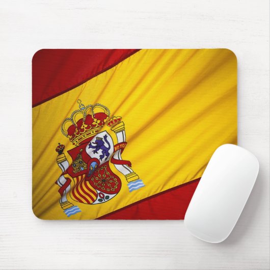 Tapis De Souris Drapeau espagnol (Avec souris)