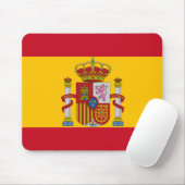 Tapis De Souris Drapeau espagnol (Avec souris)