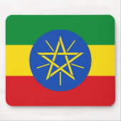 Tapis De Souris Drapeau Éthiopie (Devant)