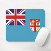 Tapis De Souris Drapeau Fidji Mousepad (Avec souris)