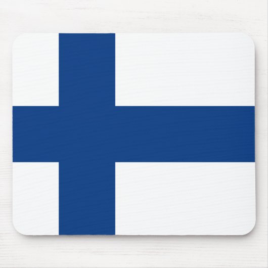 Tapis De Souris Drapeau Finlande (Devant)