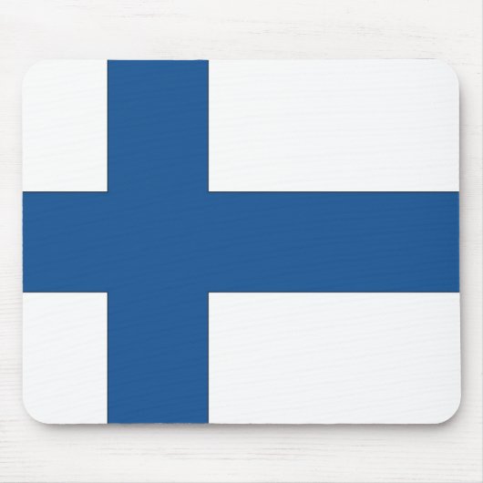 Tapis De Souris Drapeau Finlande (Devant)