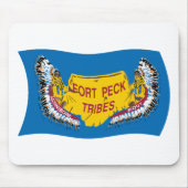 Tapis De Souris Drapeau Fort Peck Assiniboine Mousepad (Devant)