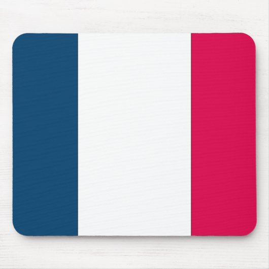 Tapis De Souris Drapeau français (Devant)