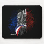 Tapis De Souris Drapeau français (Devant)