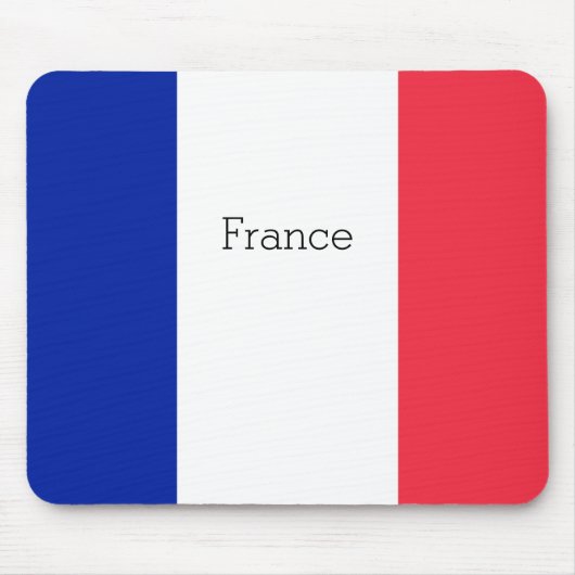 Tapis De Souris Drapeau France (Devant)