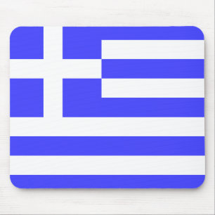 Tapis De Souris Drapeau grec