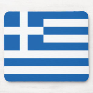 Tapis De Souris Drapeau grec (Grèce)