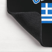 Tapis De Souris Drapeau Grèce Voyage Souvenir Grec (Coin)
