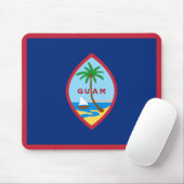 Tapis De Souris Drapeau Guam (Avec souris)