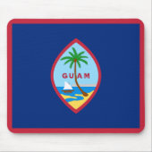 Tapis De Souris Drapeau Guam (Devant)