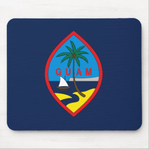Tapis De Souris Drapeau Guam