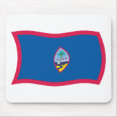 Tapis De Souris Drapeau Guam Mousepad (Devant)