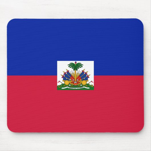 Tapis De Souris Drapeau Haïti (Haïti) (Devant)