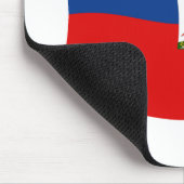Tapis De Souris Drapeau Haïti Mousepad (Coin)