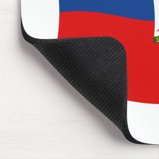 Tapis De Souris Drapeau Haïti Mousepad (Coin)