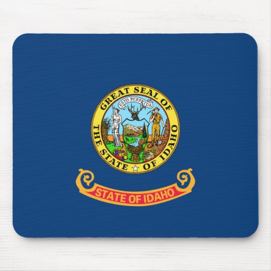 Tapis De Souris Drapeau Idaho (Devant)
