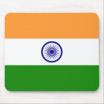 Tapis De Souris Drapeau indien<br><div class="desc">Produits World Flag personnalisables - N'hésitez pas à ajouter votre propre texte.</div>