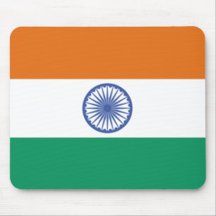 Tapis De Souris Drapeau indien Mousepad