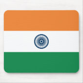 Tapis De Souris Drapeau indien Mousepad (Devant)