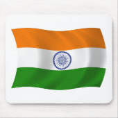 Tapis De Souris Drapeau indien Mousepad (Devant)