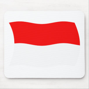 Tapis de souris Drapeau Indonésie