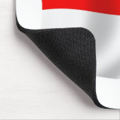 Tapis de souris Drapeau Indonésie (Coin)