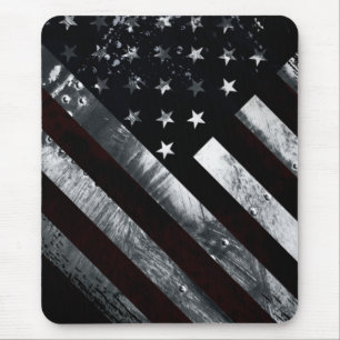 Tapis De Souris Drapeau industriel américain patriotique