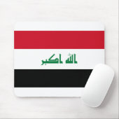 Tapis De Souris Drapeau Iraq (Avec souris)