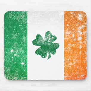 Tapis De Souris Drapeau irlandais