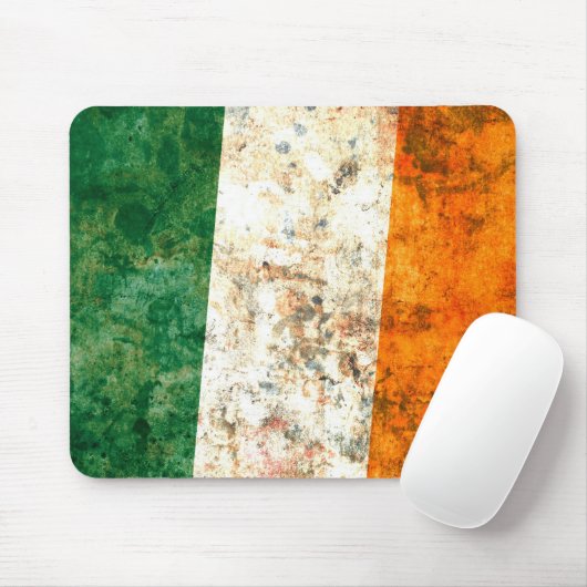 Tapis De Souris Drapeau irlandais (Avec souris)