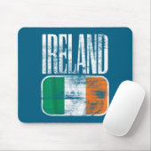 Tapis De Souris Drapeau Irlande Suprt (Avec souris)
