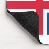 Tapis De Souris Drapeau Islande (Coin)