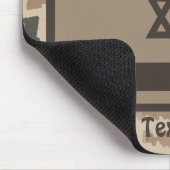 Tapis De Souris Drapeau israélien du désert (Coin)