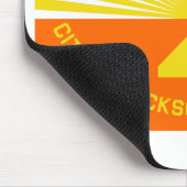 Tapis De Souris Drapeau Jacksonville (Coin)