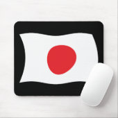 Tapis De Souris Drapeau japonais Mousepad (Avec souris)
