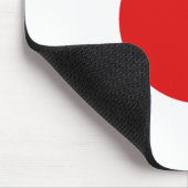 Tapis De Souris Drapeau japonais Mousepad (Coin)