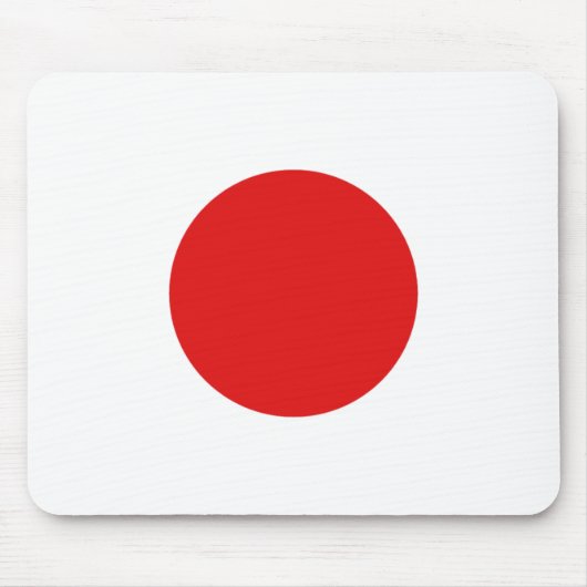 Tapis De Souris Drapeau japonais Mousepad (Devant)