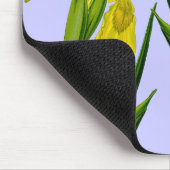 Tapis De Souris Drapeau jaune Iris Twins Mousepad (Coin)