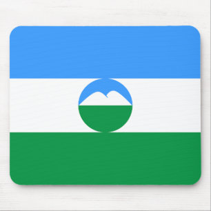 Tapis De Souris Drapeau Kabardino Balkaria