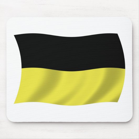 Tapis De Souris Drapeau Kashubians Mousepad (Devant)